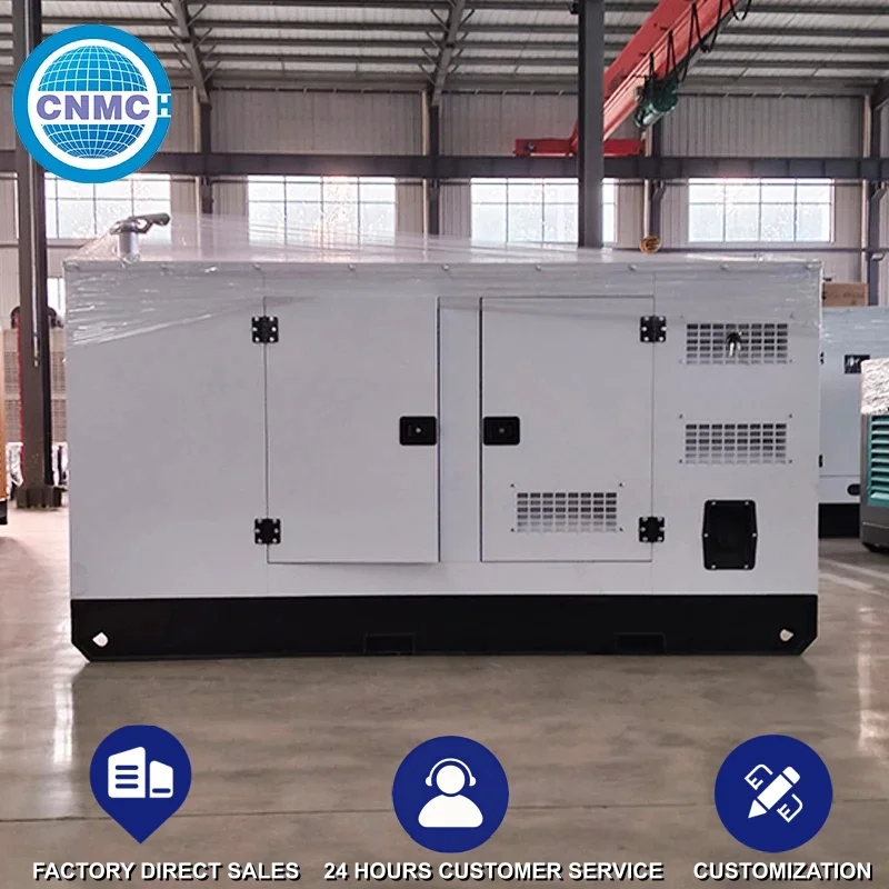 30kw 50kw 80kw 100kw 200kw Silent Diesel Generator Weichai Engine Electricity Generator Three Phase CE Certified Factory Use