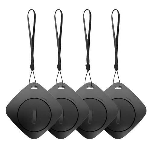 Imagen 1 del producto Rastreadores de mascotas Bluetooth, localizador de artículos funciona con Apple Find My Global Network Smart AirTag para sistema IOS Buscador de artículos para llaves