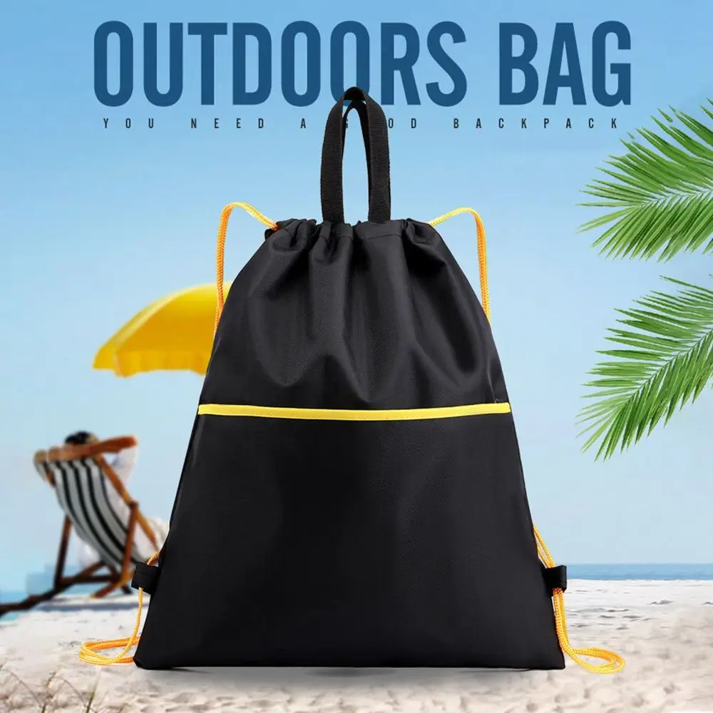 

Capacity Storage Bag Drawstring Pocket Sport Mountaineering Bag Travel Bag Portable Sports Bag Outdoor Backpack Drawstring Bag