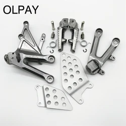 Front footpegs Foot pegs Footrest Pedals Bracket For CBR1000RR CBR 1000RR  2004 2005 2006 2007  04 05 06 07