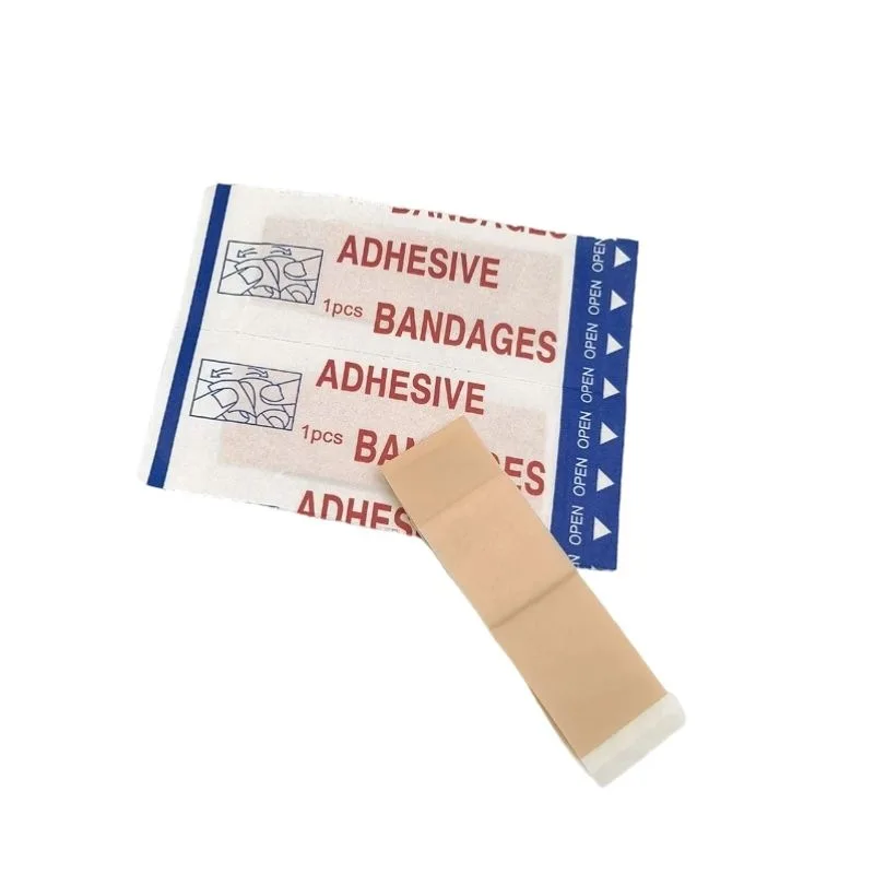 10pcs/lot Breathable Dressing Wound Small Finger Fixation Bandages Healing Band Aid Long Strip Adhesive Plasters Wound Patches