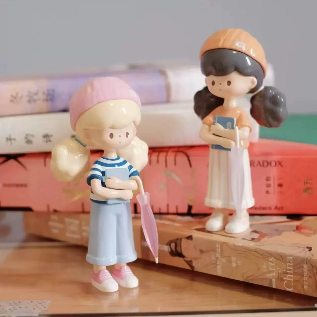 FINDING UNICORN Molinta Spring City Wandering Series Blind Box Toys Kawaii Anime Action Figure Surprise Mystery Box Dolls Girls