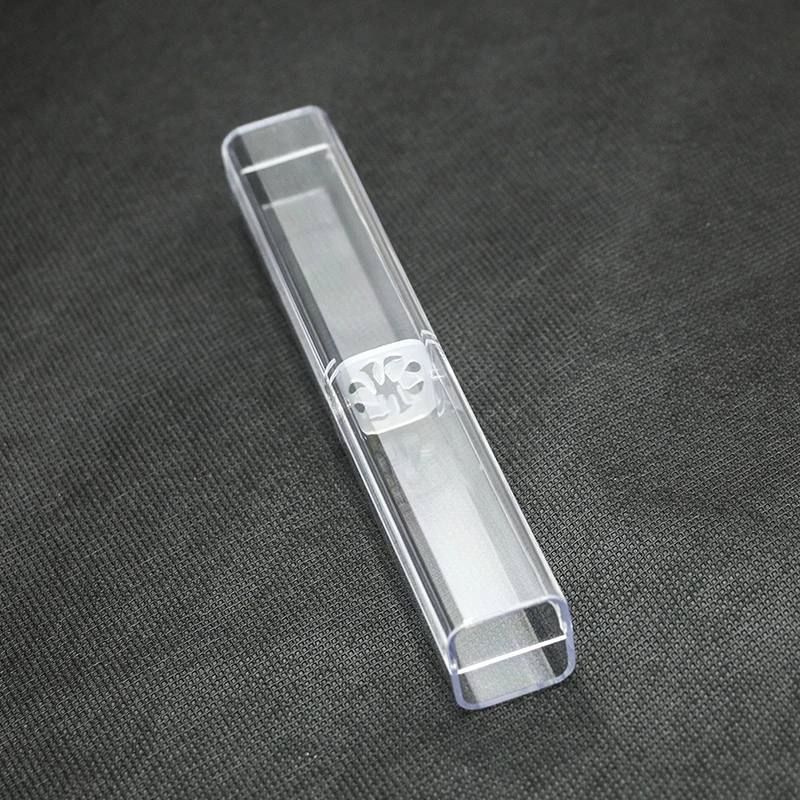 Box Case Pen Storage Box Stationery Organizer School Office Use Transparent