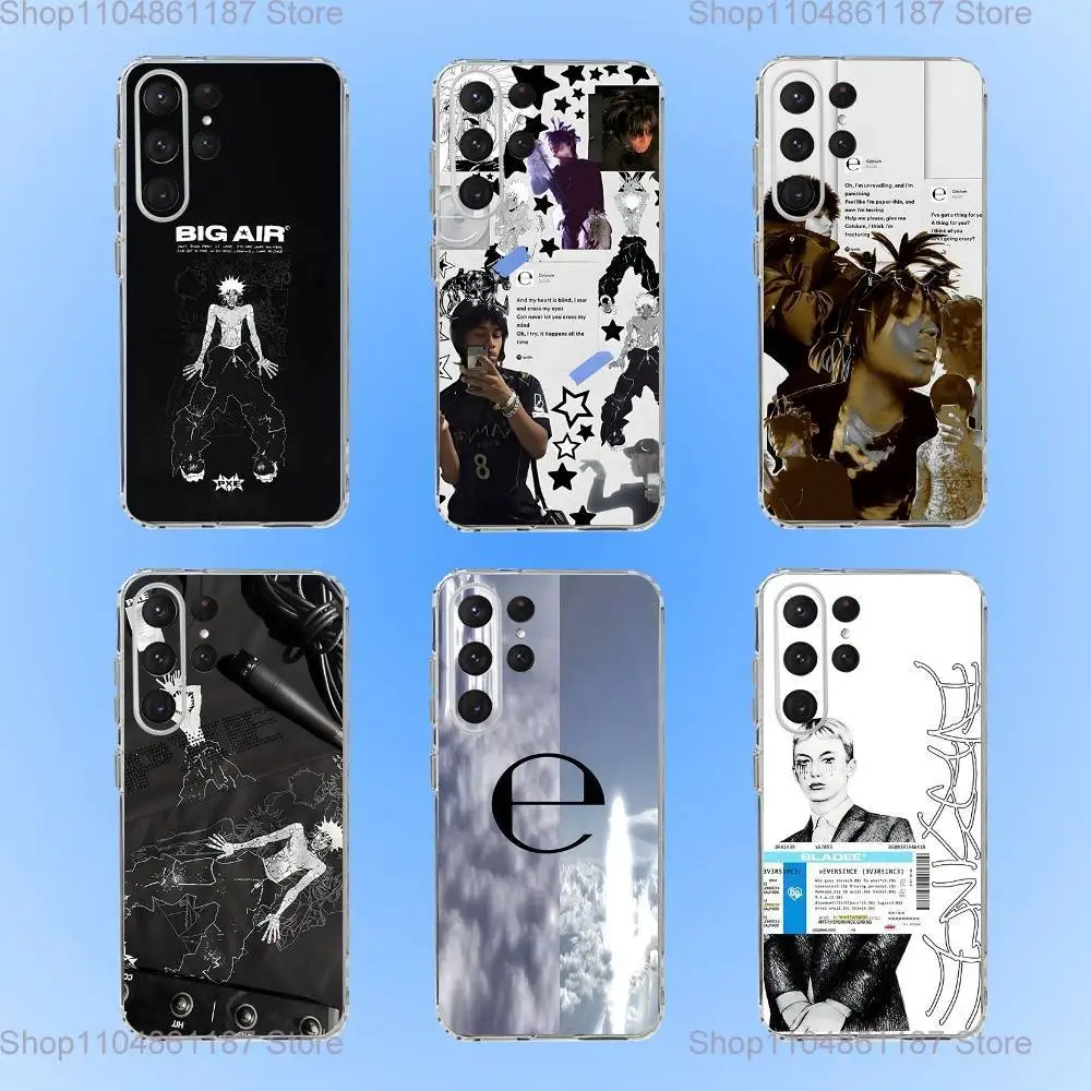 

Chili Red RHCP Phone Case For Samsung S24,30,21,22,23,20 FE,lite,PIus,Ultra,5G,Note,9,10 Transparent Cover