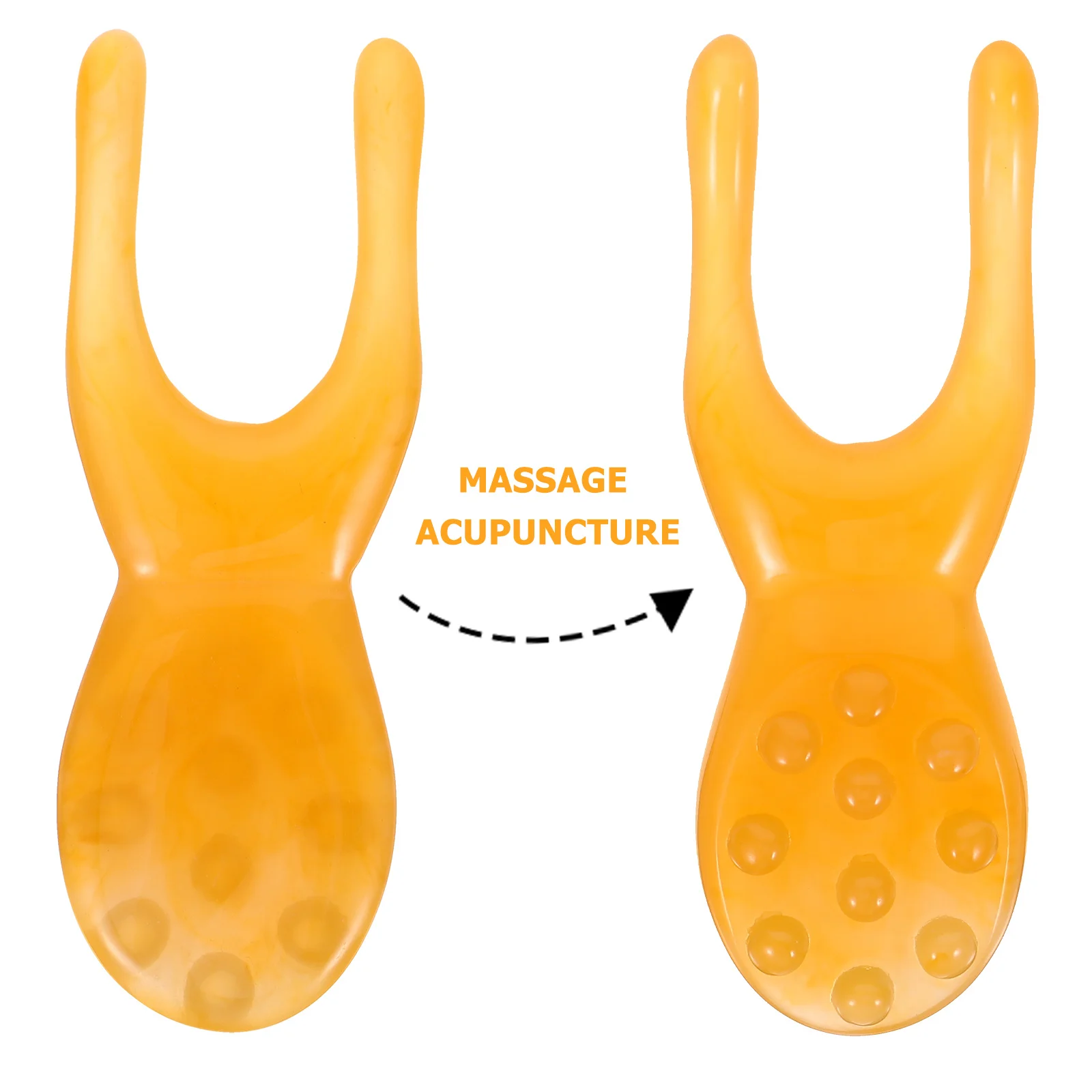 Nose Massager Resin Wear-Resistant Compact Size Face Guasha Tool Acupoint Massager Relax Massage Tool