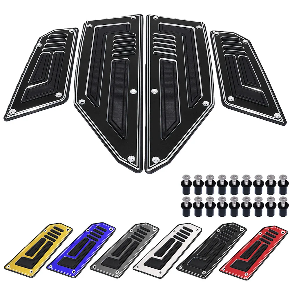

For YAMAHA TMAX530 TMAX 530 T-MAX 530 2012 2013 2014 2015 2016 Motorcycle Accessories Footboard Steps Foot Pegs Plate Pads