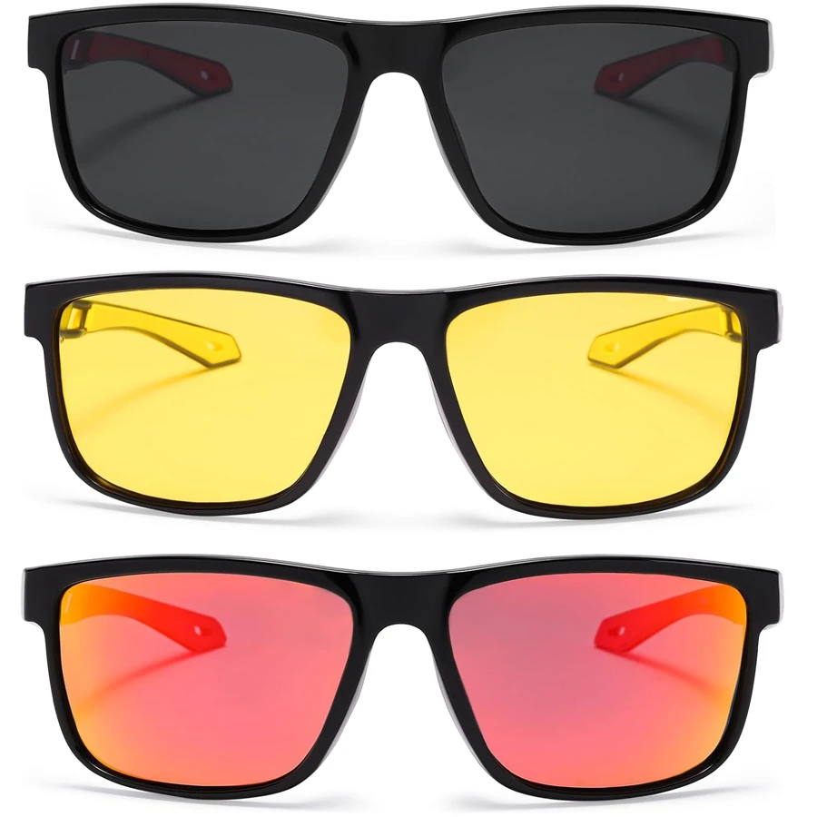 New Polarized Sunglasses Men Women Trendy Retro Sun glasses Outdoor Sports Fishing Hiking Driving