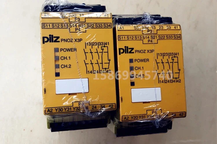 

Реле безопасности Pilz PNOZ X3 X4 X3P 774310 774318 774730 777310