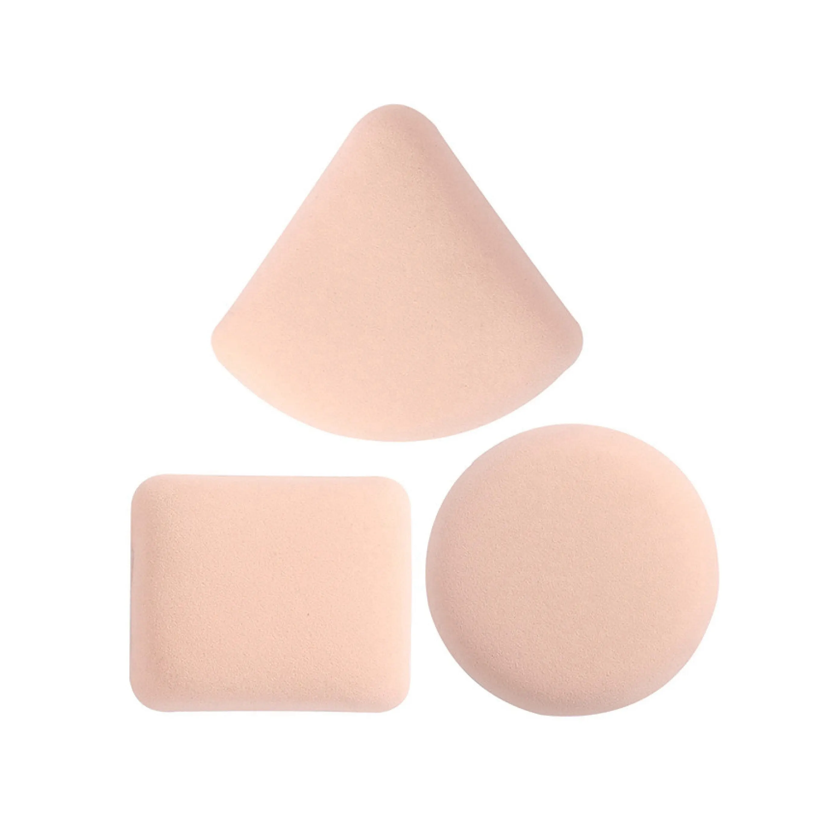 3 sztuki na sucho na mokro do użytku kosmetyczny makijaż puff gąbka poduszka puff do podkładu puder miękkie i słodkie