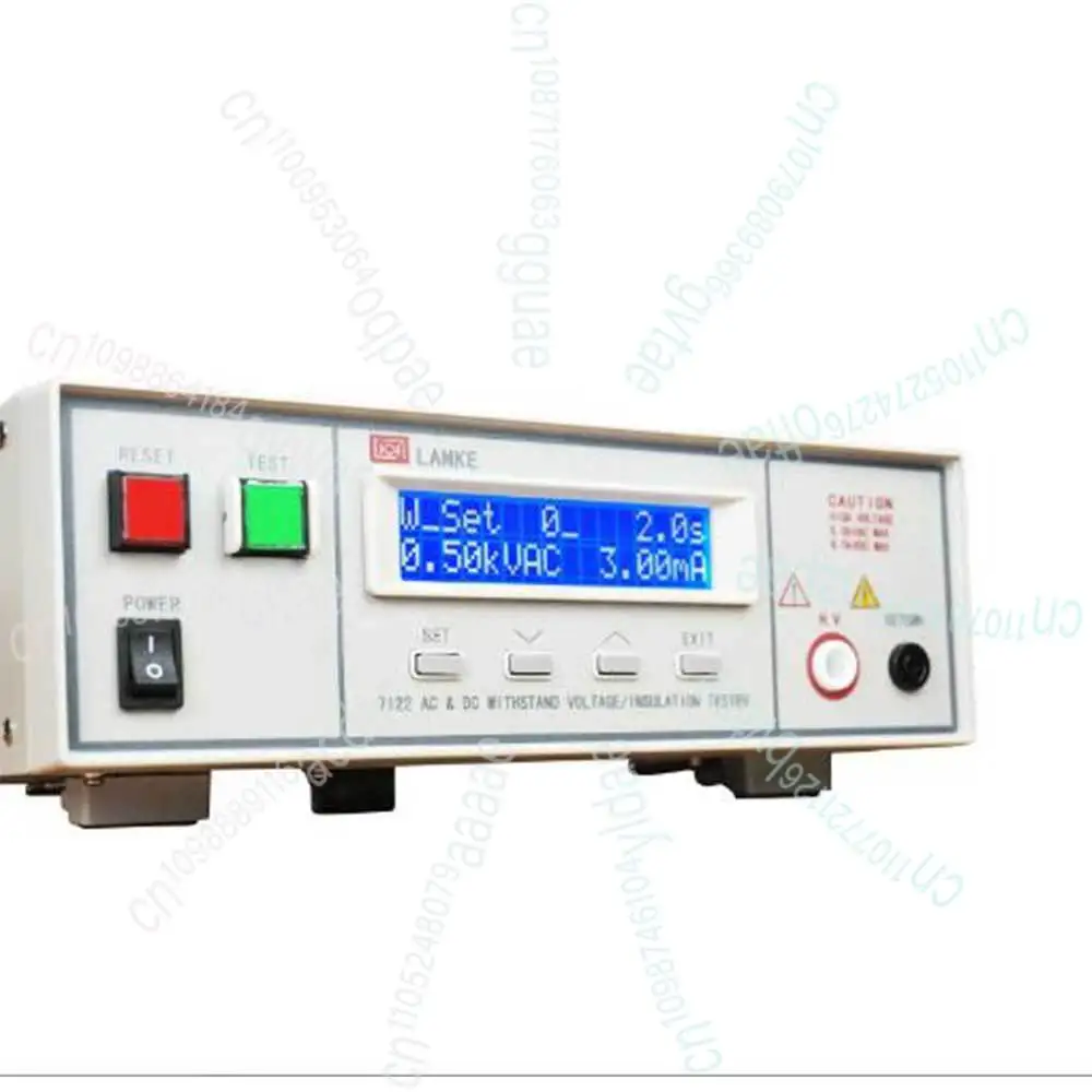 Тестер напряжения изоляции переменного тока высокого напряжения 100-1000 В LK7122, тестер безопасности тока утечки и напряжения 0-12 мА, новинка 2023 г.