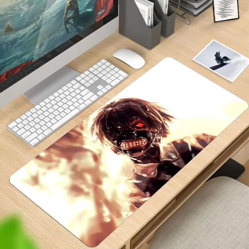 Tokyo Ghouls Mouse Pad Art Carpet 1000x500mm Play Mats Office Mat Mousepad Rubber 60x30cm Gamer Mousepad DeskMat Computer Gaming