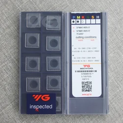 10pcs YG 100% Original SPMX SPMX050204 SPMX060204 SPMX07T308 SPMX090408 SPMX110408 SPMX140512 ST YG602 CNC Square Drill Inserts