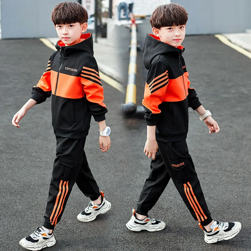 Boys Clothes Sport Suit Casual Boys Clothing Sets 2024 Spring Letter two pieces Children Clothing Set Kids Tracksuit Clothes