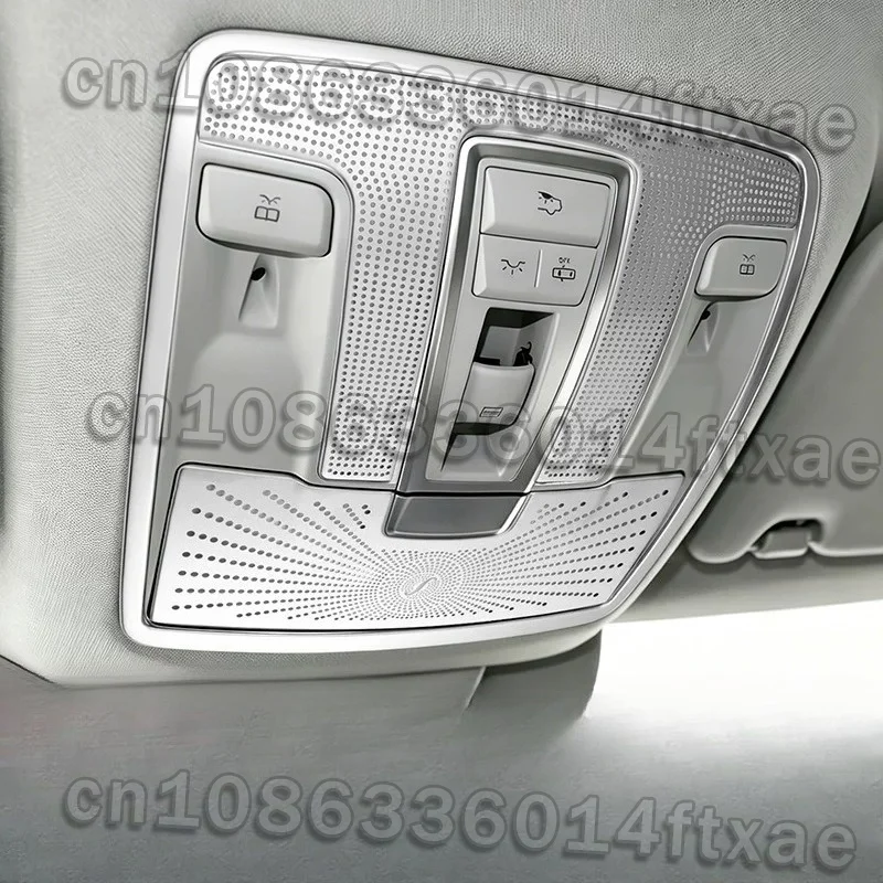 Suitable for Mercedes-Benz ML320 Modified GL400 GLS450 GLE320 ML300 Roof Reading Light Decorative Cover Modification Sticker