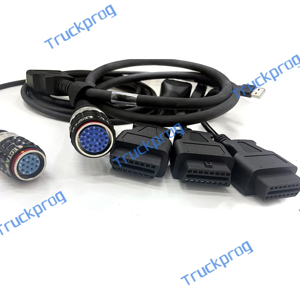 Full set cables for vocom 88890300 &vocom 2 II 88890400 5pcs cables for UD/MACK/RENAULT trucks excavators diagnosis