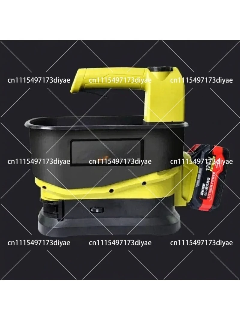 Electric Handheld Fertilizer Spreader for Grass Seed & Vegetable, Agricultural Sowing Machine