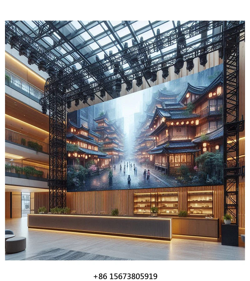 China Factory P6.25 Outdoor Commercial Advertising Billboard Full Color LED Video Wall IP65 SMD LED Chips for Elevator Animation