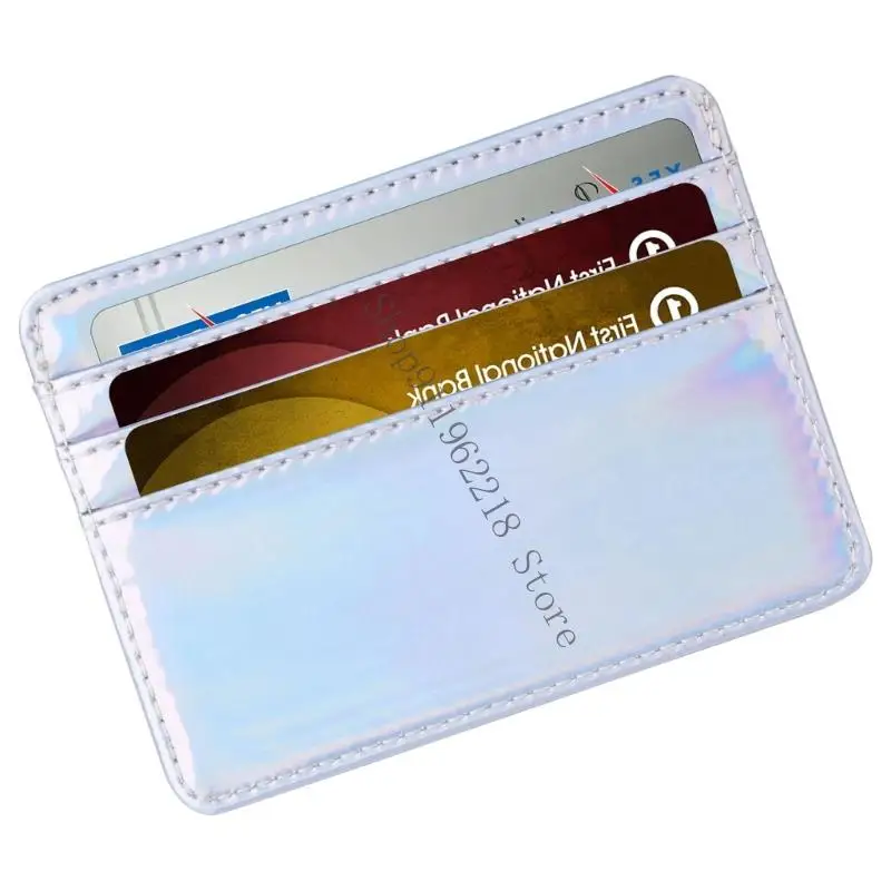 محفظة ضئيلة الحد الأدنى ، محافظ الجيب الأمامية ، حظر RFIDs ، حامل بطاقة الائتمان للرجال والنساء 066F