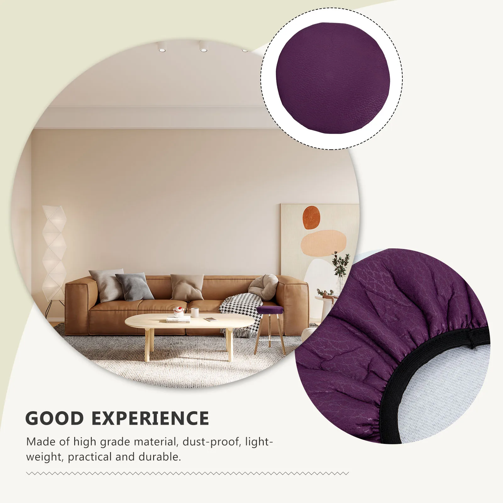 

Round Stool Cover Cushion Covers Dressing Circular Cushions Small Seat The Circle Banquet