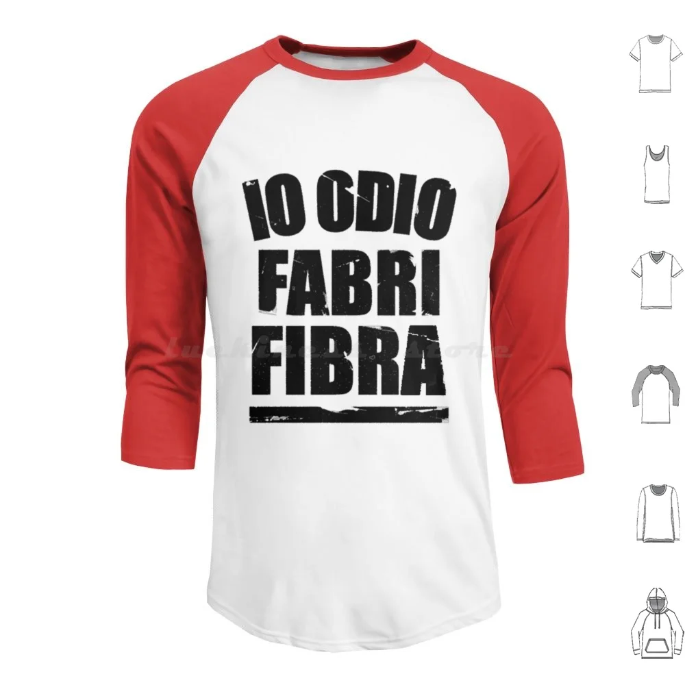 

Fabri Fibra Hoodie cotton Long Sleeve Rap Rap Italiano Fabri Fibra Io Odio Fabri Fibra Rapper Fibra Rapper