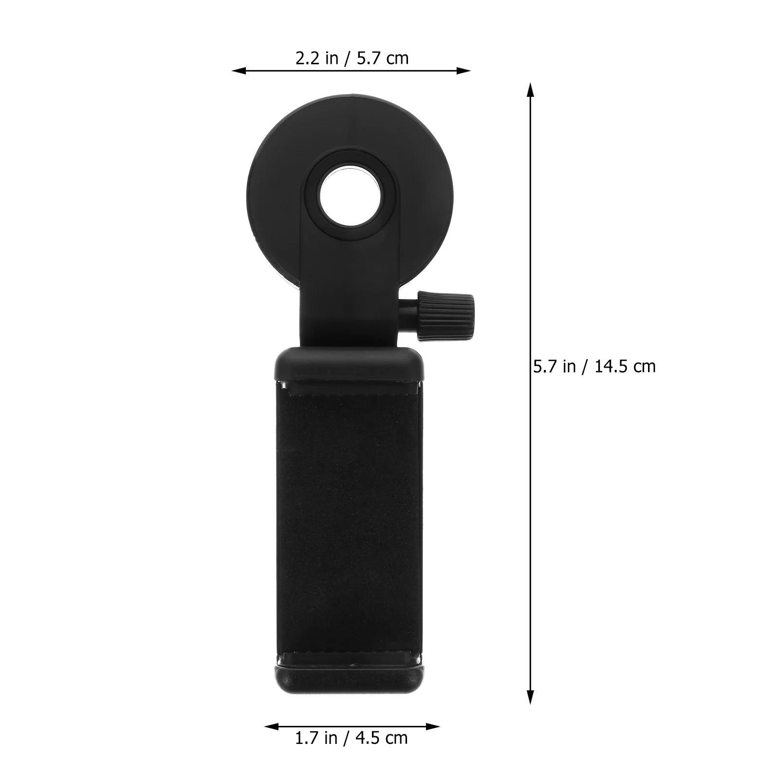 

Universal Phone Holder Adapter for Telescope Mounting Quick Photography Function Sturdy ABS Design Compatible Phone for Stable