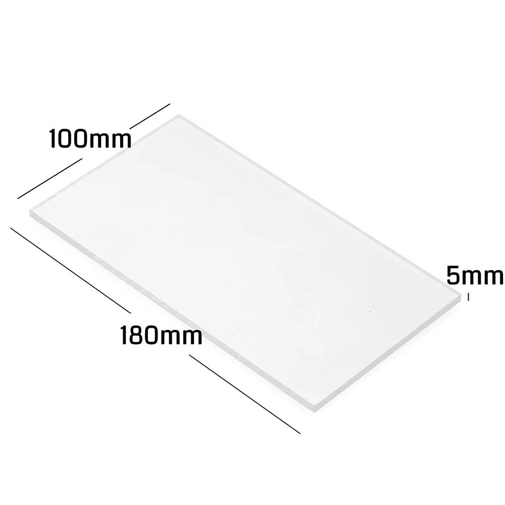 4pcs Clear Acrylic Sheet Transparent Plastic Board for CNC 3018 Pro Engraving, Cutting, Milling, DIY Crafts, DIY Handmade