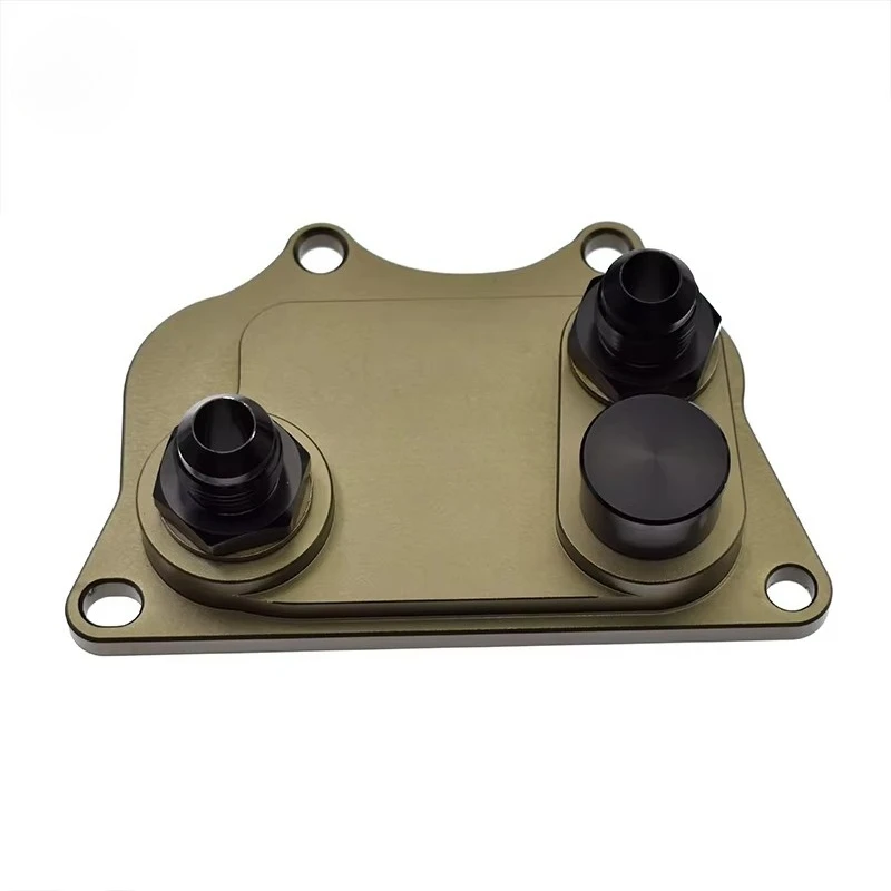 For  EA888 Gen2 Engine MK5 MK6 Oil Cooling System Oil Filter Adapter Sandwich Plates Kit
