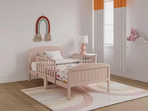 

Harrisburg Toddler Bed - Modern Design Toddler Bed for Children, Solid Wood Construction for Bedroom , Classic Design for Any D