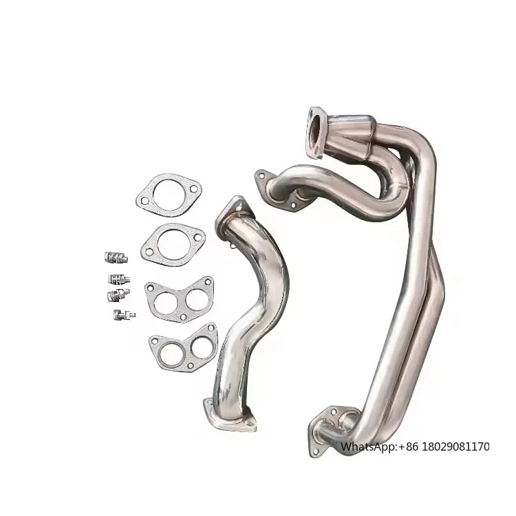 Xinaot  unequal length exhaust manifold header for toyota GT86 header with downpipe flange