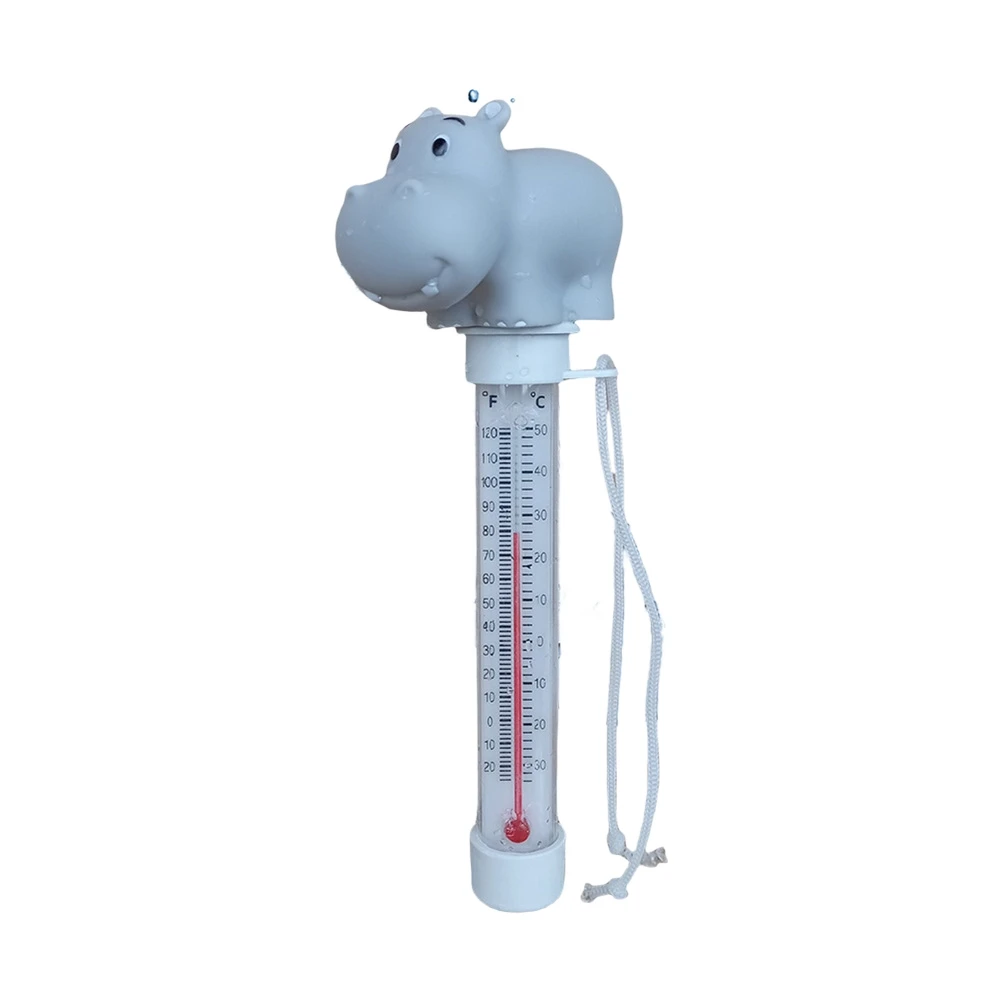 Floating Pool Thermometer with Straightforward Operation for Swimming Pools Spas Hot Tubs and Aquarium Temperature Tracking
