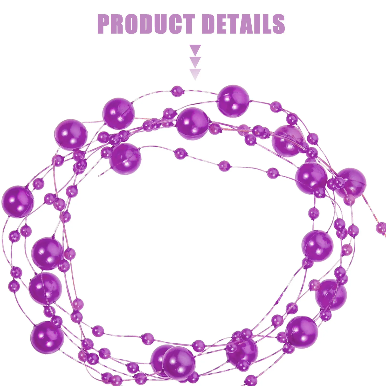 

30 шт. искусственных жемчужных нитей, элегантные бусины из искусственного жемчуга, для свадебных букетов, украшения ваз, декора для вечеринок, гирлянды, DIY-наборы