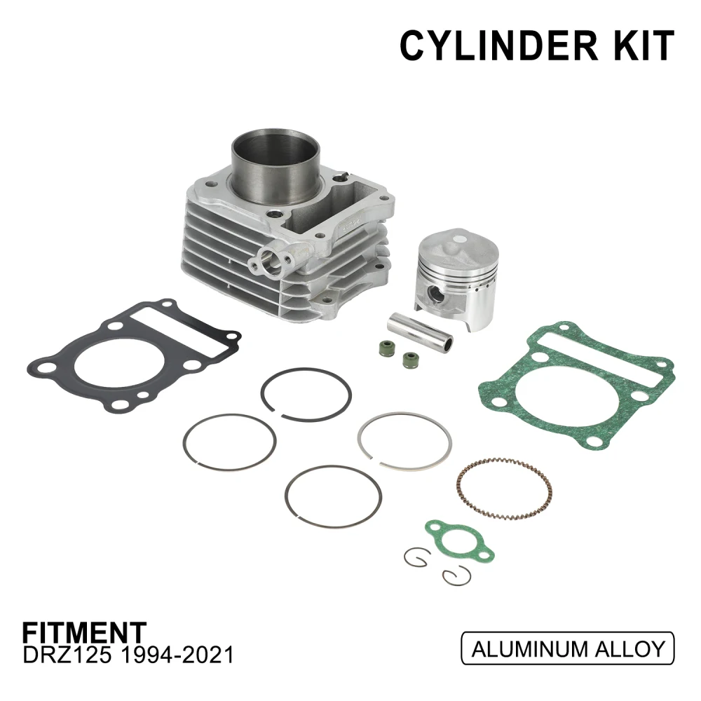 

Cylinder Piston Kit For Suzuki DRZ125 1994 1995 1996 1997 1998 1999 2000 2001 2002 2003 2004 2005-2021 Motorcycle Accessories