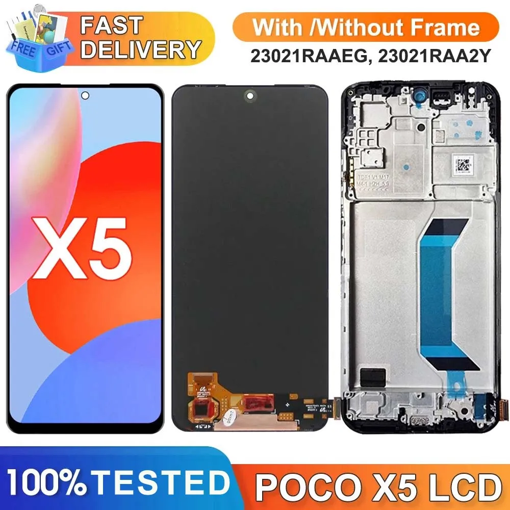 Guida completa per scegliere lo schermo per Xiaomi Poco X5: LCD Display + Touch Screen Digitizer con telaio