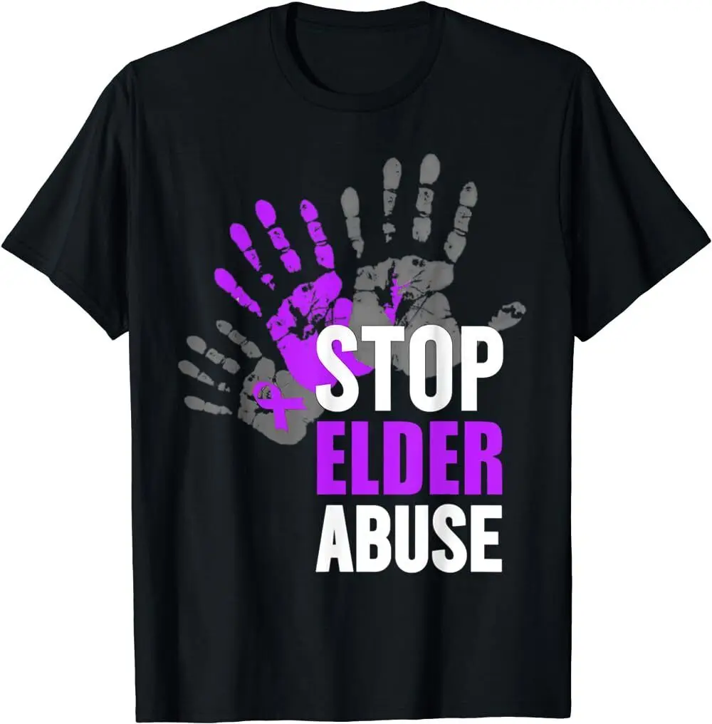 New Limited Stop Elder Abuse Awareness T Shirt Usa S Xxl