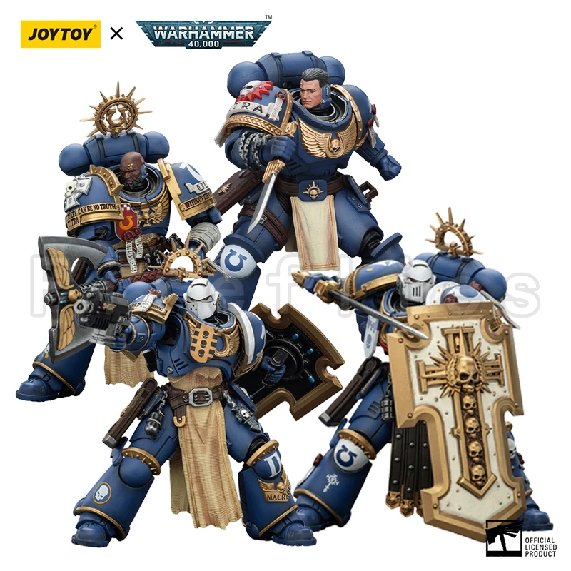 

[Pre-Order]1/18 JOYTOY Action Figure 40K Ultramarines Titus Metaurus Levantus Torvald Anime Model Toy