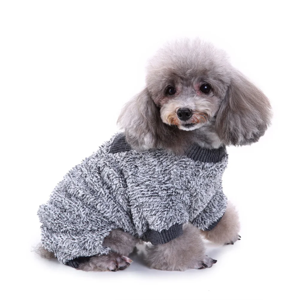 Pyjama gris à pieds pour enfants, vêtements pour animaux de compagnie, costume de chiot, chien portable, fournitures d'esprit ères en déclin, charmant