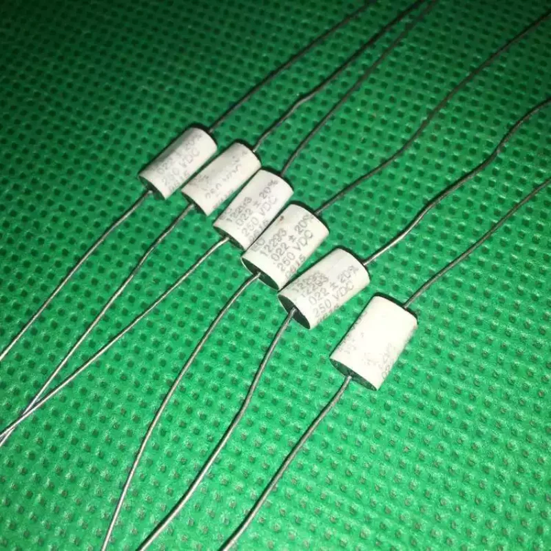 10PCS New American EC Gadan 0.022UF 250V fever axial coupling infinite capacitor