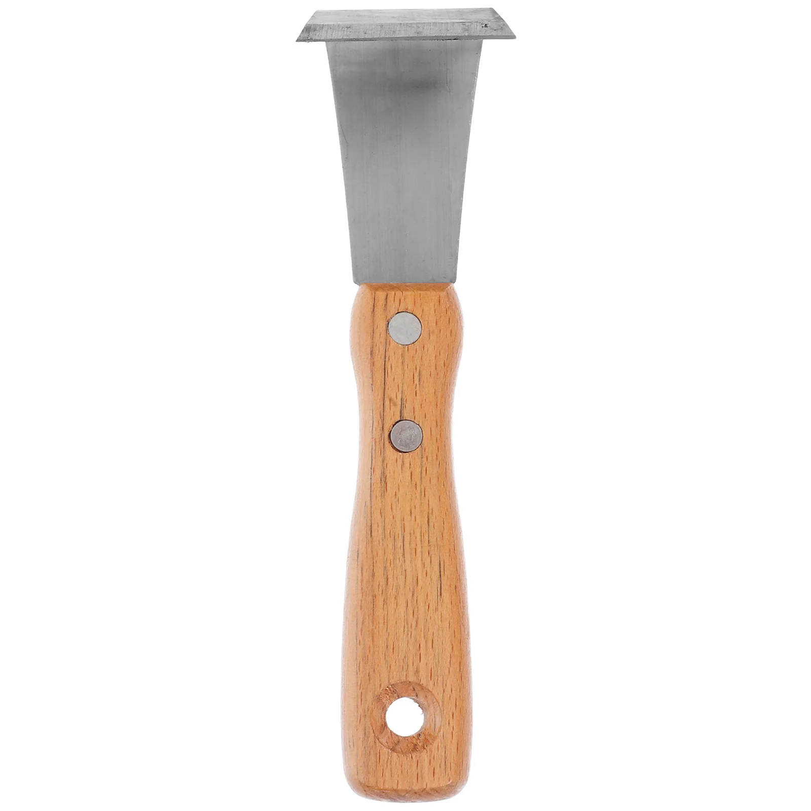 

Stainless Steel Bark Removal Tool Wooden Handle Garden Debarking Tool for Tree Yard Bark Spud Fruit Tree Peeler