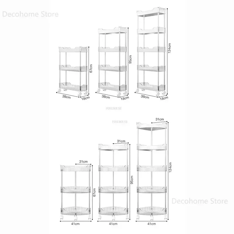 Multi-layer Iron Salon Trolleys Barber Shop Tool Cart Light Luxury Salon Furniture Home Bathroom Makeup Rack Storage Trolley