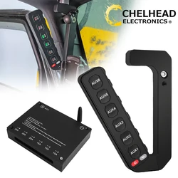 for Jeep Wrangler JK 2007-2018 Switches Panel Grab Handle Mount Controller 6 Gang Switch Button Wireless