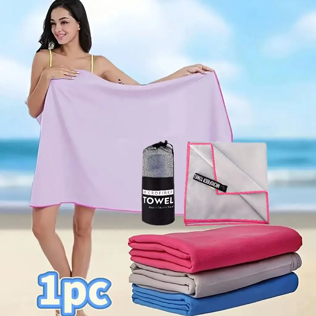 

1 шт. спортивное полотенце, быстросохнущее полотенце для плавания, бассейна, водных видов спорта, пляжа/путешествий, снаряжение для кемпинга