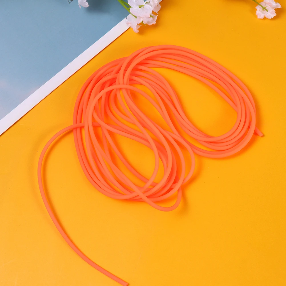 

6Pcs Elastic Colorful Rubber Cords Diy Necklace Bracelet Beading String Crafting Jewelry Materials