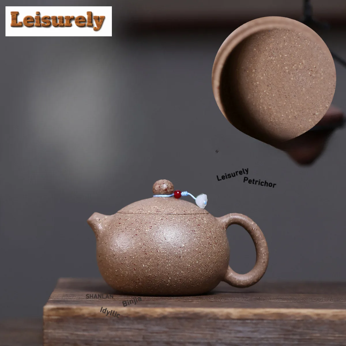 

270ml Yixing Purple Clay Teapots Handmade Xishi Pot Raw Ore Wood-fired Porcelain Mud Tea Infuser Kettle With Filter Zisha Teaset