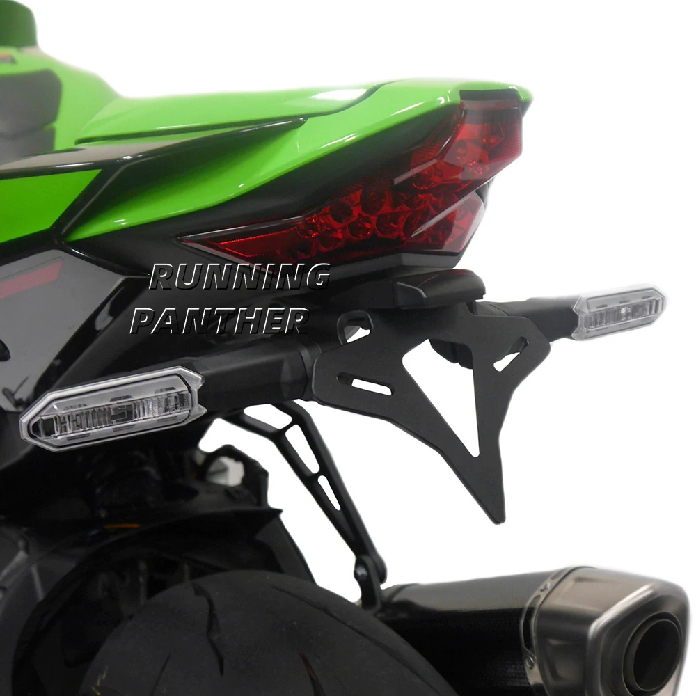 

For Kawasaki Ninja ZX-10R ZX10R ZX 10R 2021-UP Motorcycle Rear Short Tail Stock Tidy License Plate Holder Tailstock Bracket Kit