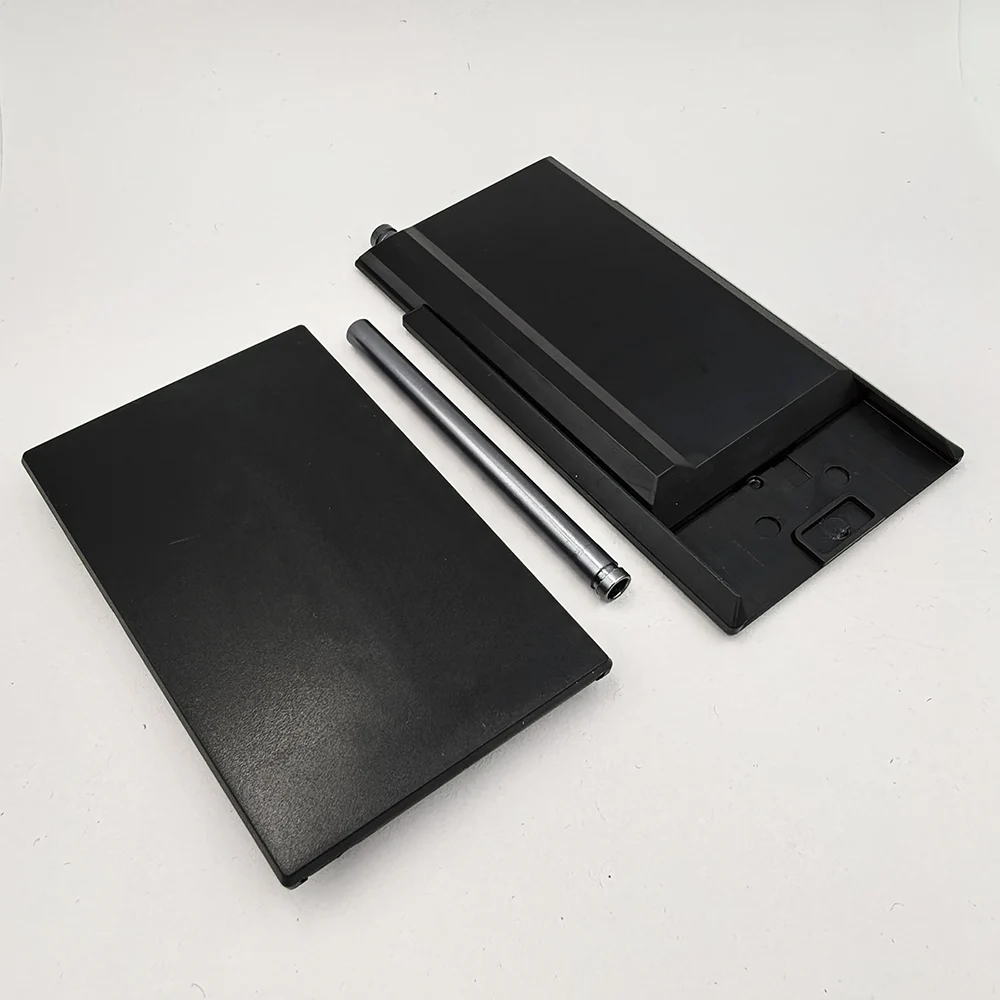 8 Compartments Plastic Snuff Kit Container with Sild Lid in Aluminum Straw 8 Slots Pocket Size Portable Storage Box view 3