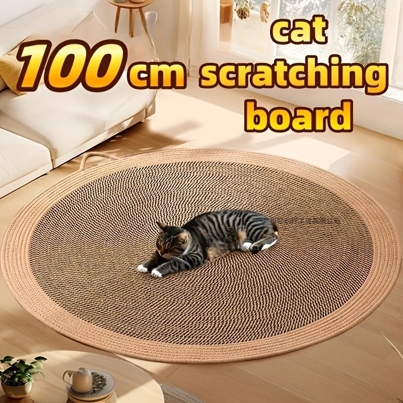 

Cat Catcher Vine Pad Cat Catcher Nail Scraper Summer Sleeping Cat Pad, Wear resistant Non peeling Vine Pad, Cat Ice Pad,Foot Mat