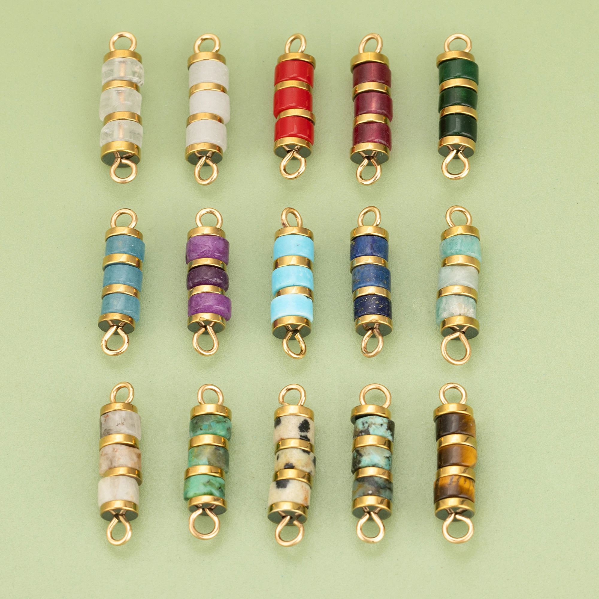 Jewelry Making Stones - assoonas, 10 piezas/lote, MG58, accesorios de