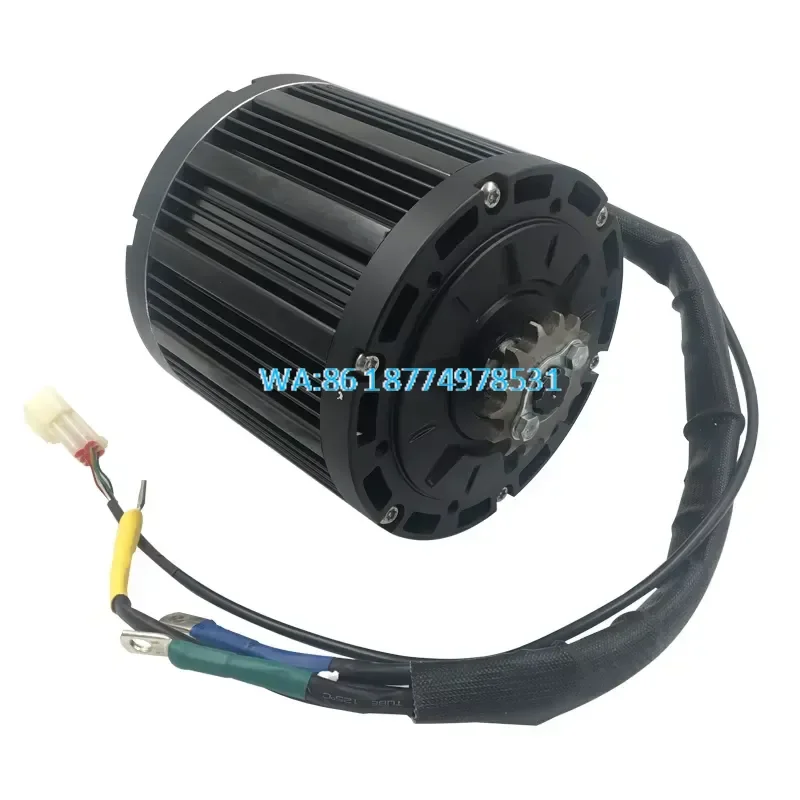 Wmwmnu for QSMOTOR 138 70H 3000W 72V Brushless Mid drive PMSM Motor IP67 Waterproof Aluminum Frame 16 inch Wheels for Scooter