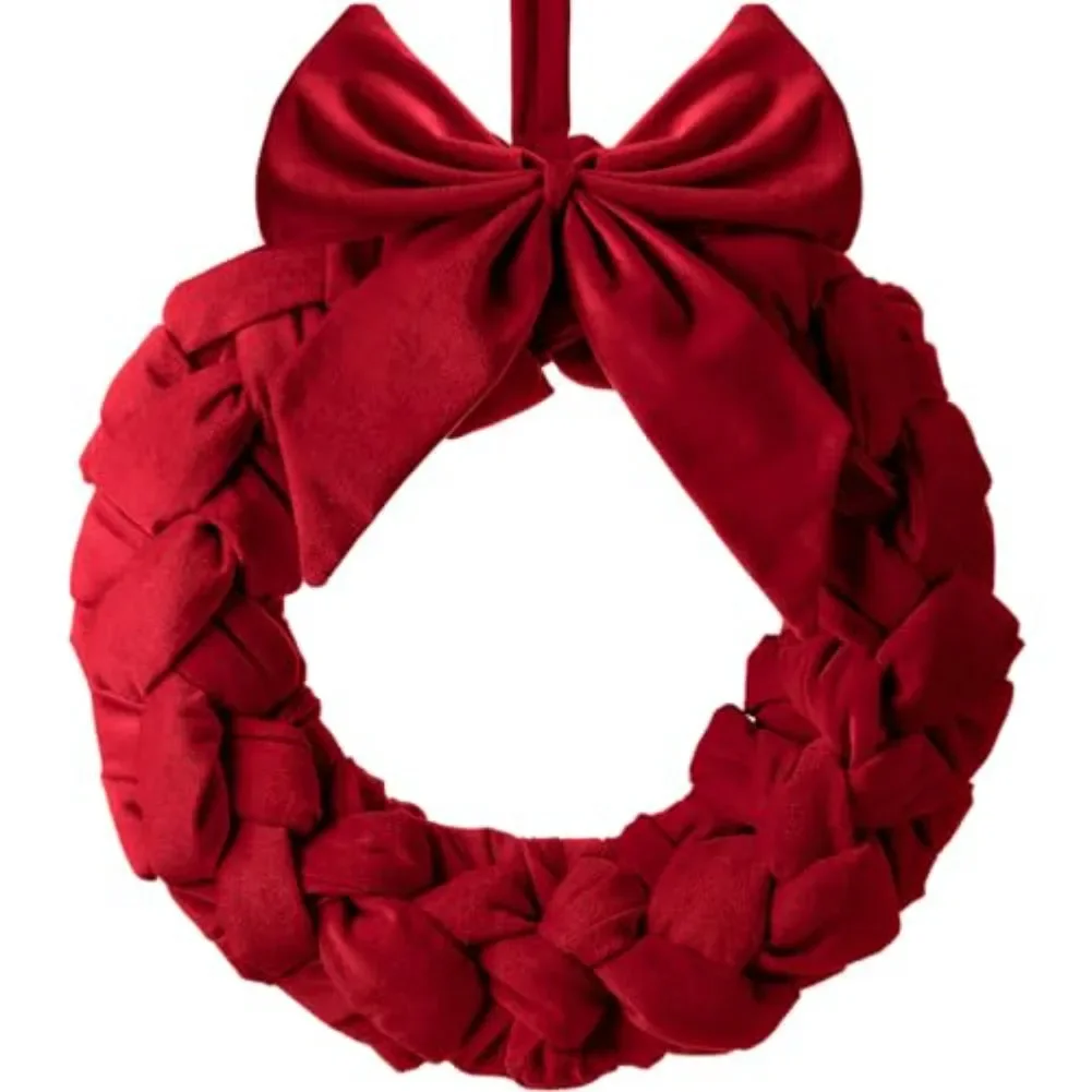 Holiday Door Decoration Christmas Decor Christmas Celebration 30cm Classic Charm Exquisite Design For Front Door