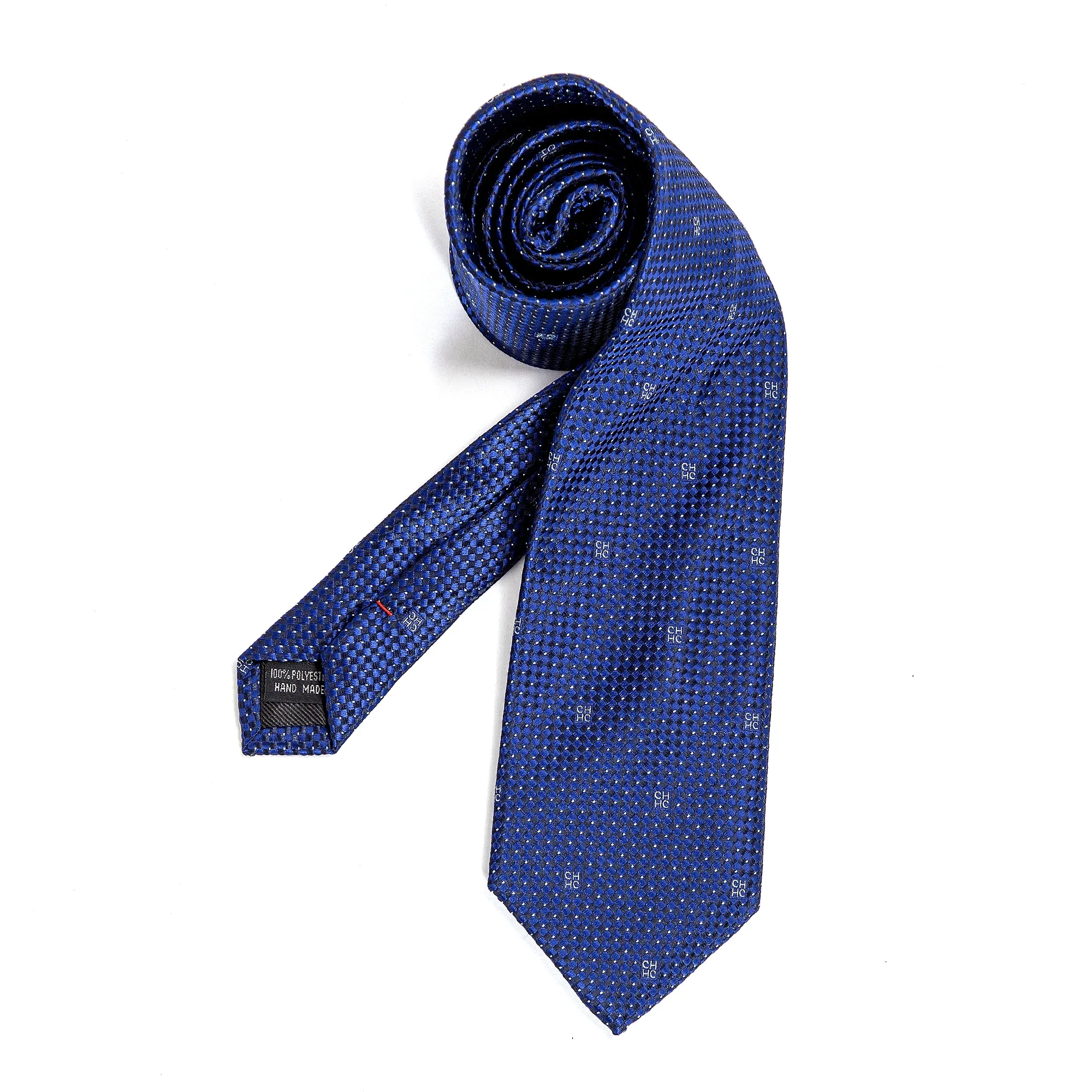 Chch gravatas masculinas cor sólida pescoço listra azul gravata jacquard acessórios uso diário cravat festa de casamento presente para homem